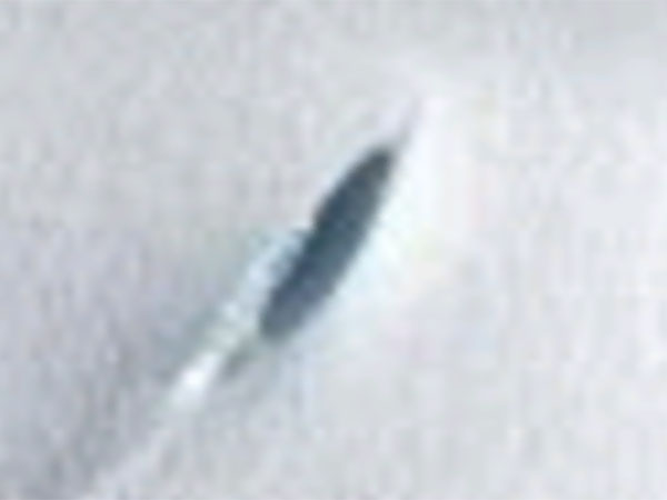 グーグルアースで南極大陸にUFO墜落の形跡を発見3
