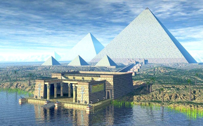 アトランティス文明のピラミッド