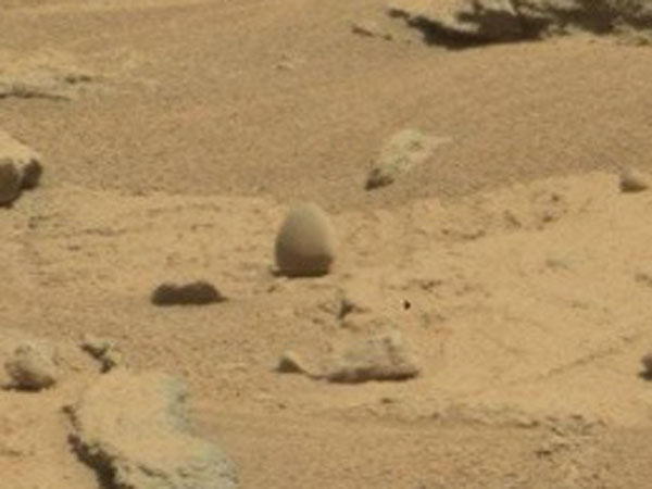 火星の卵のような物体