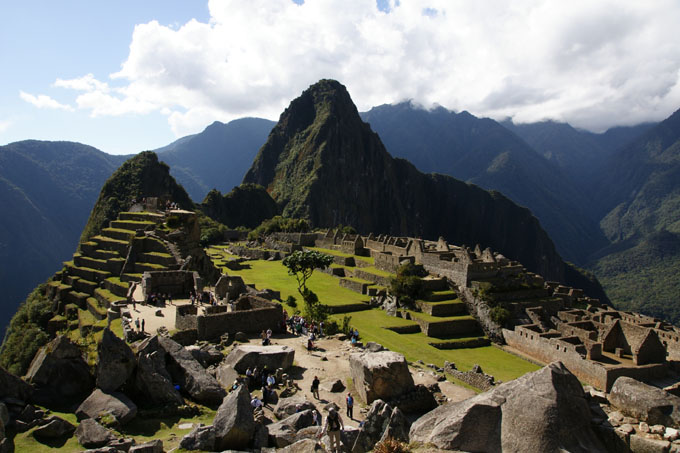 インカの空中都市マチュピチュ