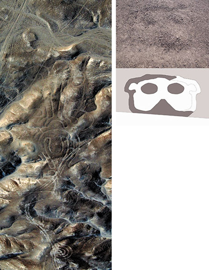山形大学研究チームが新たなに発見したナスカの地上絵