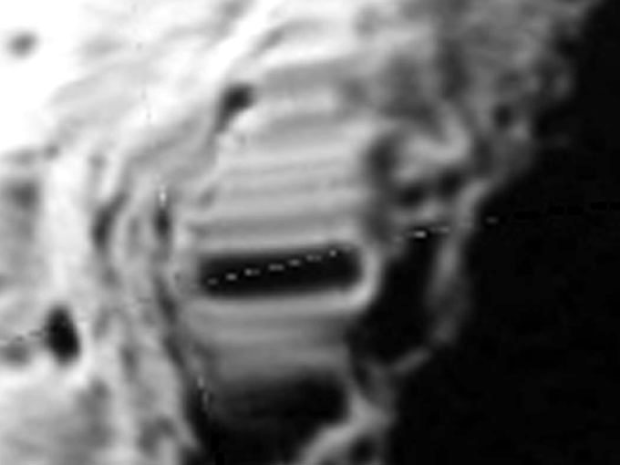 エイリアンの月面基地 Nasaの証拠隠滅から逃れたグーグルムーンの画像